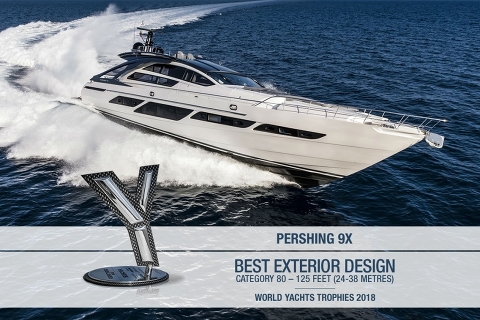 Ferretti Group на World Yachts Trophies 2018