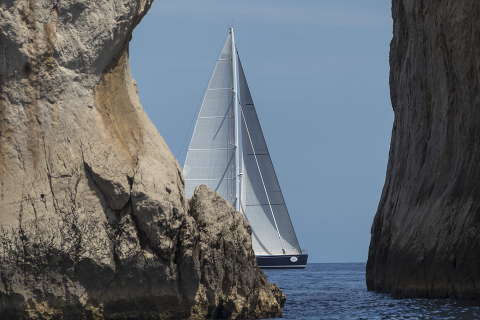 Evo 43 - официальный тендер Rolex Capri International Regatta