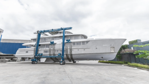 MCP Yachts весной спустит на воду 41-метровую суперяхту