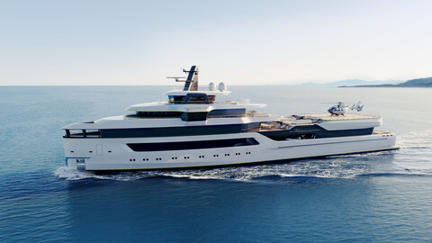 Damen Yachting представила новую суперяхту Xplorer 80