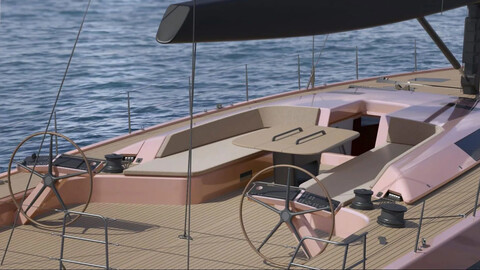 Baltic Yachts достраивает розовый парусник