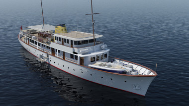 Моторная яхта Istros: перезагрузка с Feadship