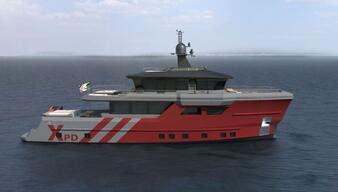 Верфь Antonini Navi представила новую 28-метровую суперяхту