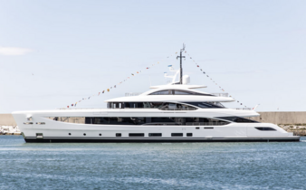 Benetti спустила на воду еще один 50-метровый корпус в линейке B.Now Oasis Deck