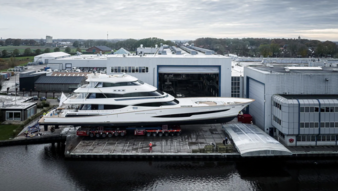 Royal Huisman заканчивает строительство революционной суперяхты Project 406