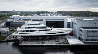 Royal Huisman готовится спустить на воду революционную суперяхту Project 406