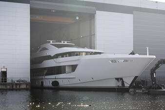 Heesen спустила на воду суперяхту Agnetha