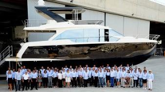 Спуск на воду Mangusta Oceano 42