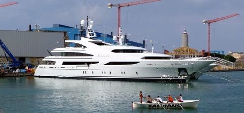 Benetti FB273 Alkhor: работа идет