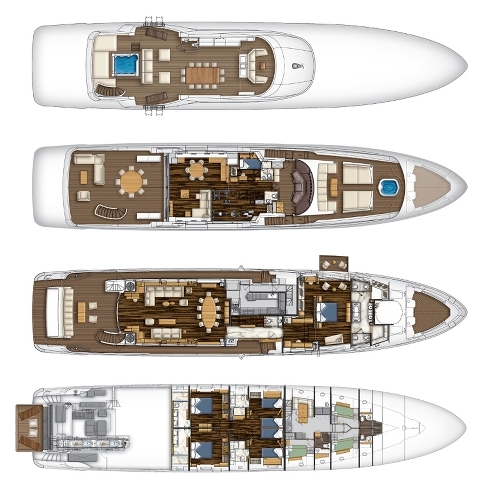 Суперяхта BS010 от Benetti продана