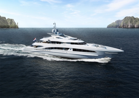 Суперяхта VanTom от Heesen