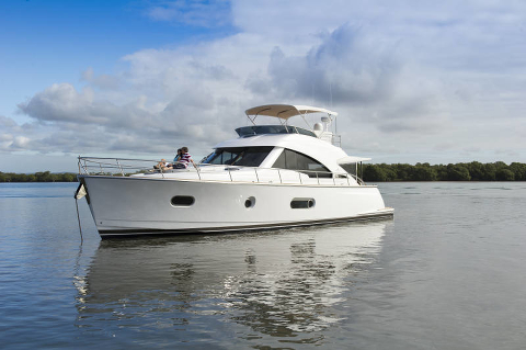 Riviera Belize 52 Daybridge вызвал огромный интерес на выставке Sydney International Boat Show 2012