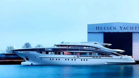 Project Neptune от Heesen обретает форму