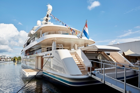 Samaya от Feadship спущена на воду