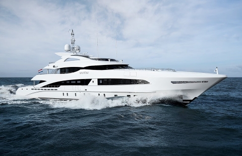 Суперяхта VanTom от Heesen передана владельцу