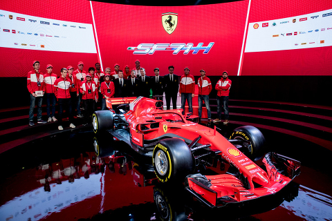 Ferrari SF71H – новый болид для F1