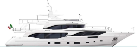 Benetti спустила на воду суперяхту Botti