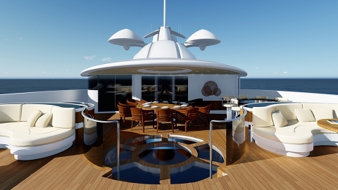 Мегаяхта Sundance от Fincantieri Yachts