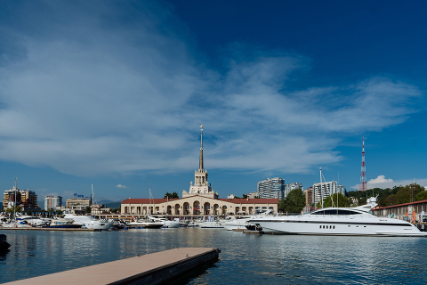 В Морпорт Сочи заходили корабли