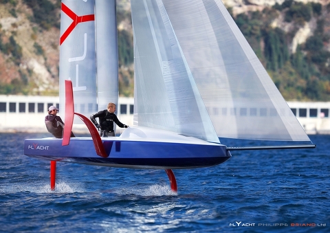 Fly Monohull на America’s Cup