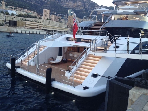 Суперяхта DAR от Oceanco в Монако