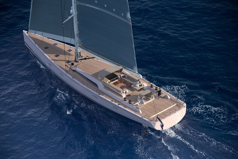 Элегантная суперяхта Swan 120