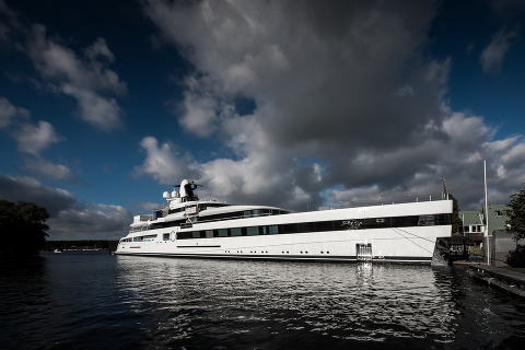 Новый флагман Feadship на подходе