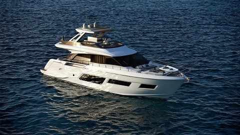 Ferretti на Best Motor Yacht in Asia 2019