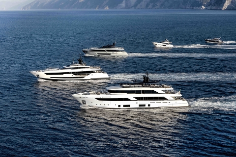 Флот Ferretti Group на Boot Dusseldorf 2019