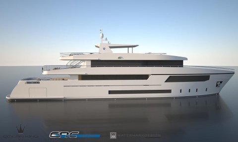 Новая суперяхта Ocean Queen 150