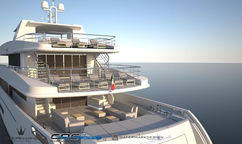 Новая суперяхта Ocean Queen 150