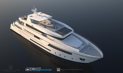 Новая суперяхта Ocean Queen 150