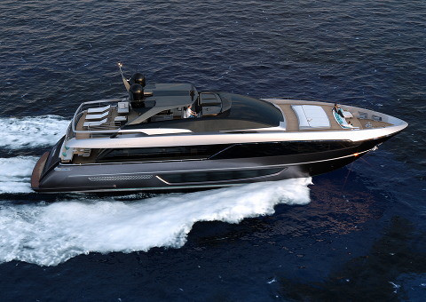 Riva 100 Corsaro - новая эра для Riva Flybridge