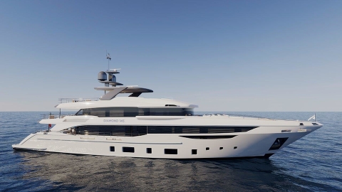 Первая суперяхта Benetti Diamond 145 продана