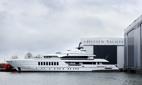 Суперъяхта VIDA от Heesen готова к ходовым испытаниям