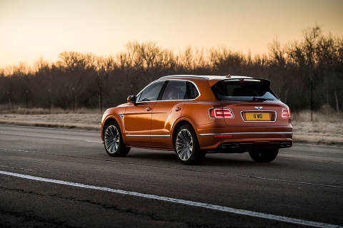 Bentayga Speed от Bentley!