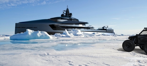 Уникальный проект Oceanco - мегаяхта Esquel
