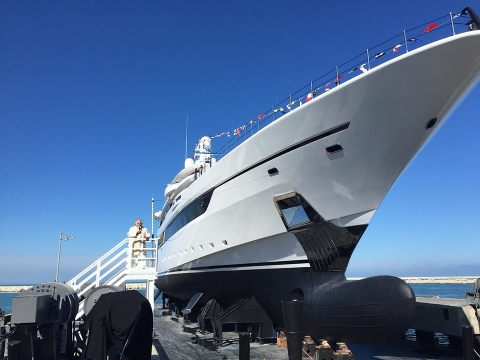 Palumbo Superyachts спустила на воду суперяхту Dragon