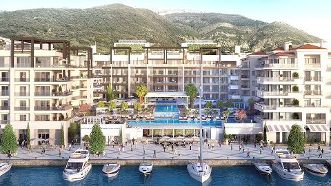 Elena residences в Porto Montenegro village