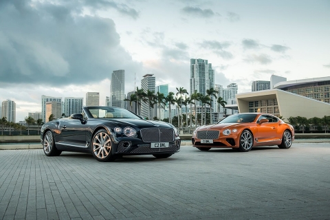 Новые Continental GT V8 и GT V8 Convertible от Bentley