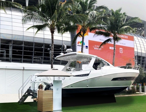 Azimut Yachts на Miami Open