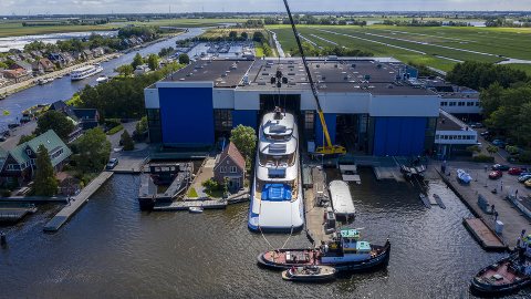 Суперяхта SYZYGY 818 от Feadship