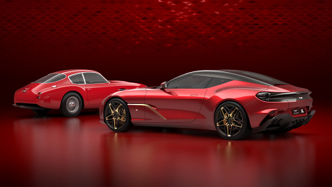 Aston Martin раскрывает внешность юбилейного DBS GT Zagato