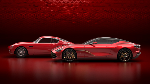 Aston Martin раскрывает внешность юбилейного DBS GT Zagato