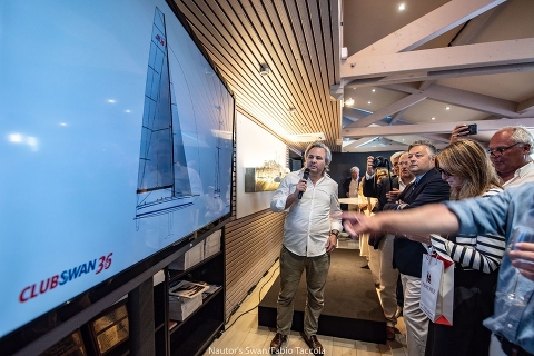 Nautor`s Swan держит путь на 59 Салон Nautico 2019 после Каннского яхтенного фестиваля