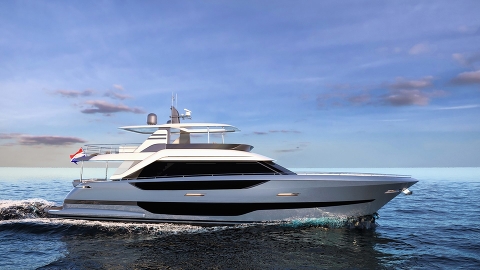 Van der Valk 24 Flybridge - cовременный взгляд