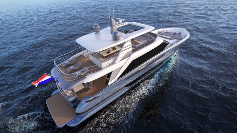 Van der Valk 24 Flybridge - cовременный взгляд