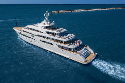 CRN представляет новую мегаяхту M/Y 135 на Monaco Yacht Show 2019