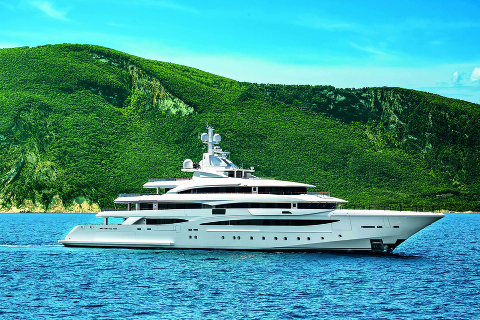 CRN представляет новую мегаяхту M/Y 135 на Monaco Yacht Show 2019