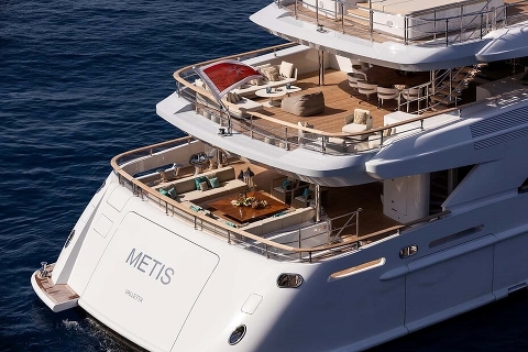 Суперяхта BENETTI «Metis» проект FB276